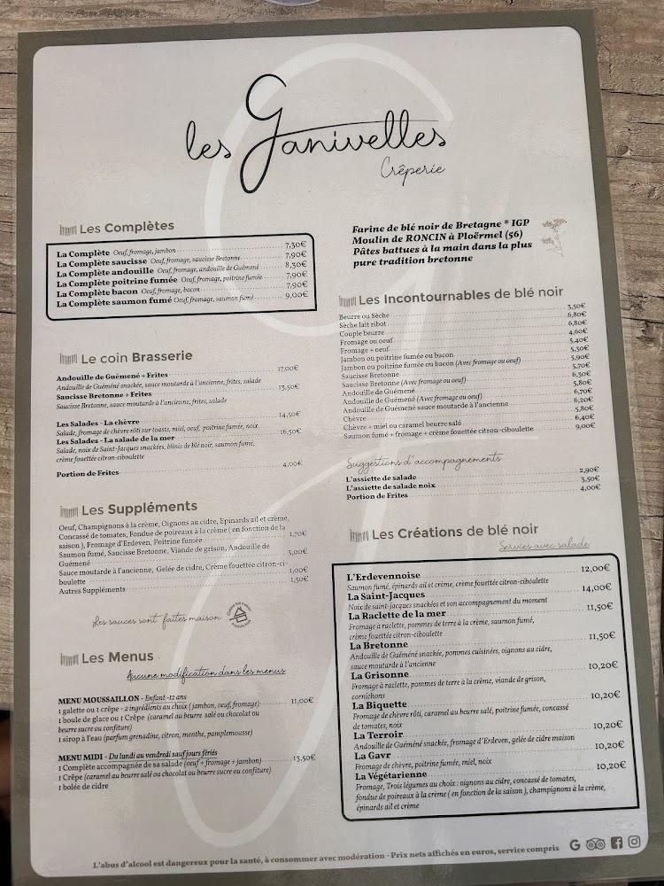 Crêperie "Les Ganivelles" - Menu Image 4